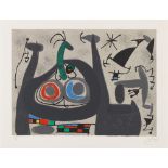 Joan Miró, Aus: Die Eidechse mit den Goldfedern