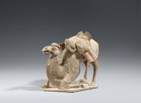 Figur eines baktrischen Kamels. Tang-Zeit (618-907)
