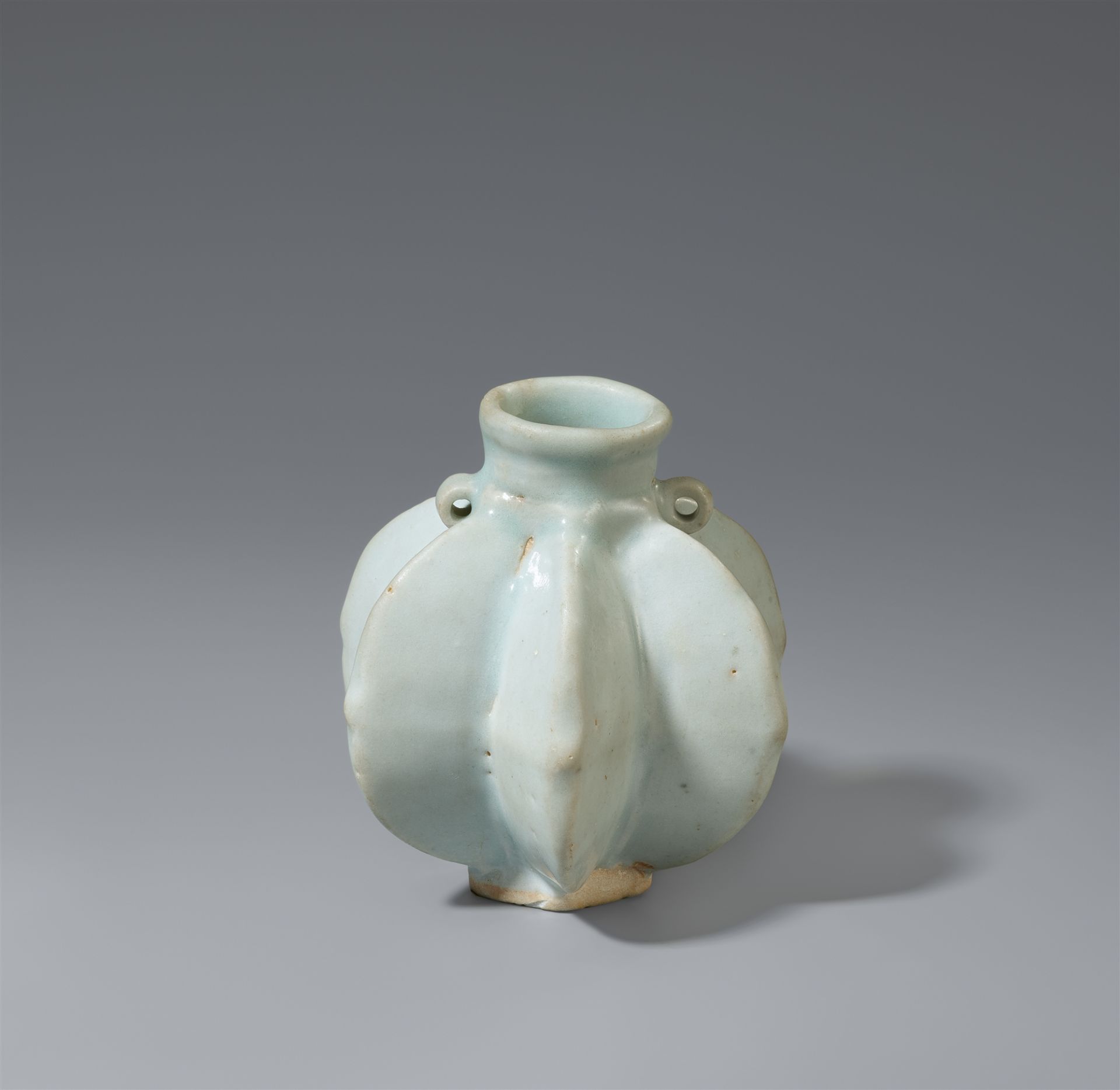 Kleine Qingbai-Flasche. Yuan-Zeit, 14. Jh.