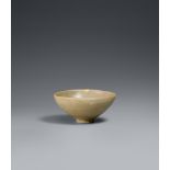 A Korean celadon bowl. Goryeo dynasty, 13th/14th century