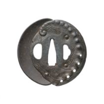 Tsuba. Eisen. 18./19. Jh.