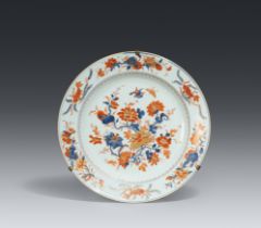 Große chinesische Imari-Platte. Qianlong-Ära, ca. 1736-1750