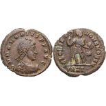 Honorius (393-423) AE 22 mm (4.94 g) Heraclea.