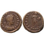 THEODOSIUS I (379-395) AE 20 mm (5.17 g) Nicomedia.