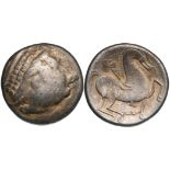 EASTERN EUROPE, Imitations of Philip II of Macedon. Tetradrachm (24 mm, 14,3 g). Kinnlos type, 2nd