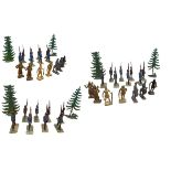 SET OF 15 LEAD AND METAL TOY SOLDIERS