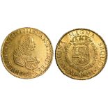 Ferdinand VI (1749-1759) 8 Escudos 1758 LM JM, Lima mint