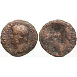 Agrippa (Died 12 AD) AE As Brockage (8,9g)