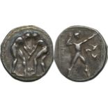 PAMPHYLIA, Aspendos. Circa 380-325 BC. Stater, Silver (21 mm, 10.94 g)