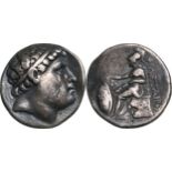 Macedonian Kingdom, KINGS OF PERGAMON. Eumenes I (263-241 BC). Tetradrachm Silver (29 mm, 16.11 g),
