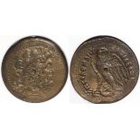 PTOLEMAIC KINGS of EGYPT. Ptolemy IV Philopator (222-205 BC) Drachm Bronze (39 mm, 52.83 g), Alexand