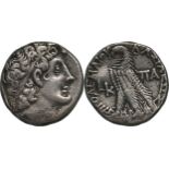 PTOLEMAIC KINGS of EGYPT. Ptolemy XII Neos Dionysos (Auletes) (80-58 BC). Tetradrachm Silver (24 mm,