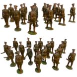 SET OF 18 LEAD TOY SOLDIERS