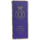 Medal of Cultural Merit Box, 2nd Class, 1st Model (1931)