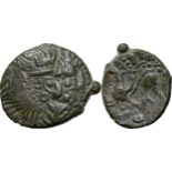 EASTERN CELTS. Pannonia, Kapostal Typ, AE Tetradrachm (5,0g)