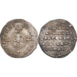 John I Zimisces (969-976) Miliaresion, Silver (22 mm, 3.35 g), Constantinopolis.
