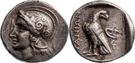 ITANOS. Crete. Stater, Silver (19 mm, 11.6 g) Ca.300-280 B.C.