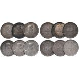 5 Francs 1923, Lot of 6 Coins