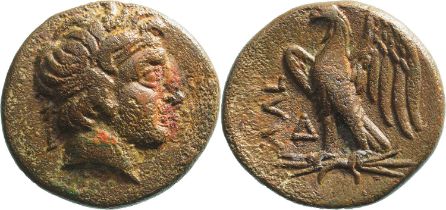 PTOLEMAIC KINGDOM, Ptolemy I (323-283 BC) AE Chalkon (1g) Alexandria