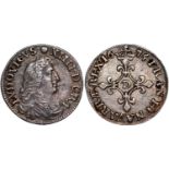 Louis XVI ((1643-1715) 4 Sols 1675 D