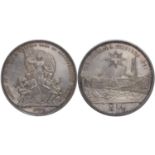 5 Francs 1881, Fribourg, Shooting Taler