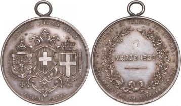 Uri, Medal Commemorating the first Gothard Tunnel in 1880