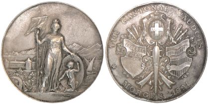 Â Shooting Festival Morges Medal 1891