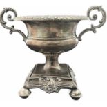 Silver condiment cup