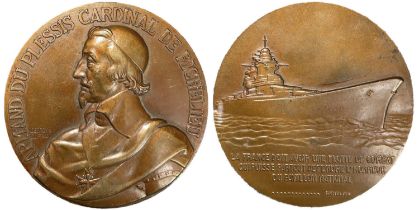 Medal "Richelieu" Battleship N.D