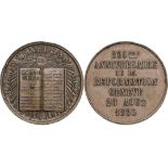 Lot of 2, Medal 1885, 350th Anniversary of the Reformation, Geneva