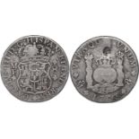 Charles III (1759-1788) 8 Reales 1763 Countermarked