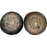Alexius III Angelus-Comnenus (1195-1203) EL Aspron Trachy (26.5mm, 2,36 g). Constantinople mint.
