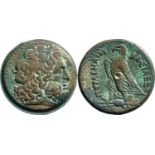 PTOLEMAIC KINGS OF EGYPT. Ptolemy II (285-246 BC). Diobol Bronze (29 mm, 23.7 g) Alexandria.