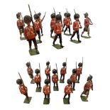 SET OF 11 LEAD TOY SOLDIERS
