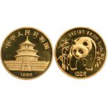100 Yuan 1986