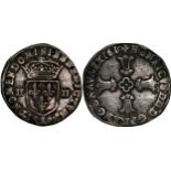 Henry IV (1589-1610) 1/4 Ecu 1610, Bayonne mint