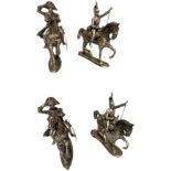 Set of 2 French Lead Toy Soldiers