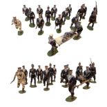SET OF 18 LEAD TOY SOLDIERS