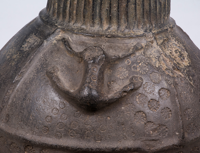 Clay jar. Hispanic-Moorish work. Toledo. 15th century. - Image 9 of 9