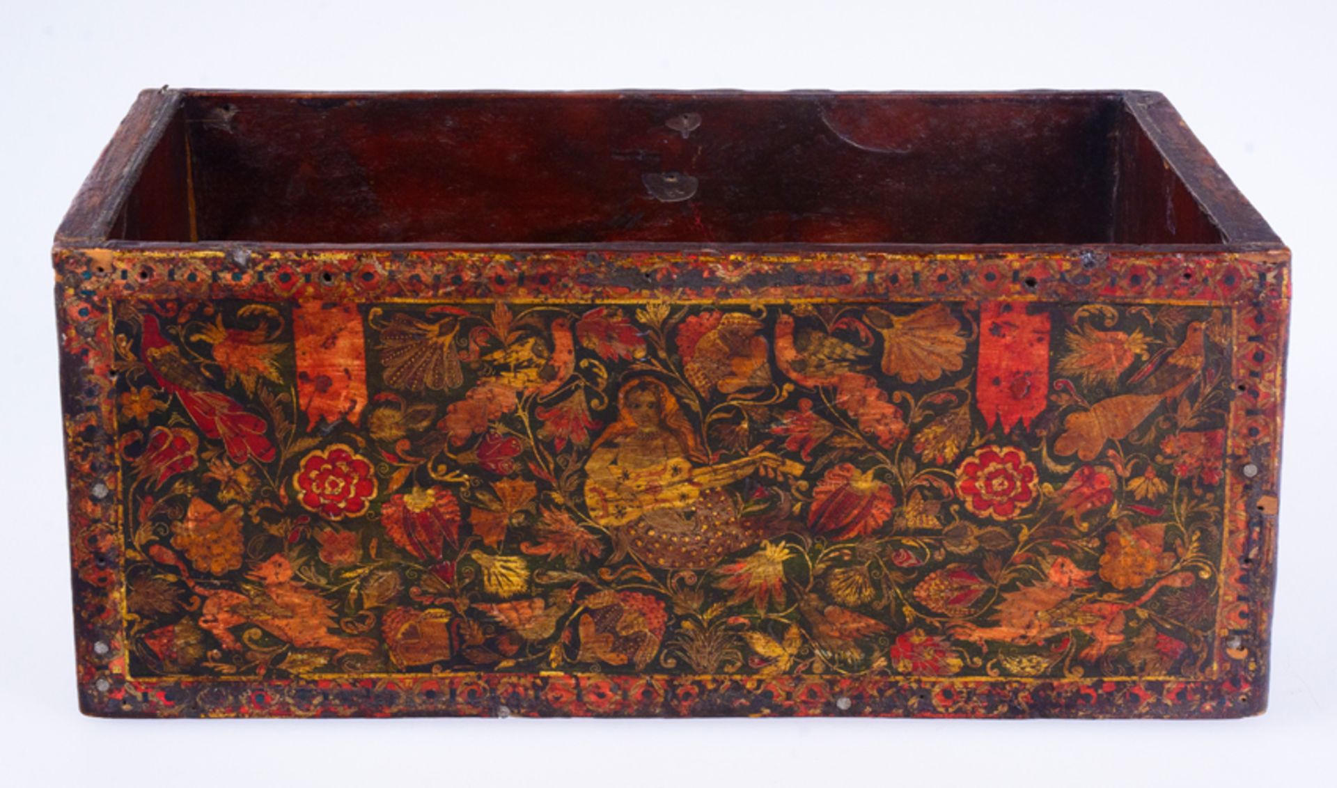 Box made with Pasto Varnish technique. Colombia. 17th - 18th century. - Bild 2 aus 18