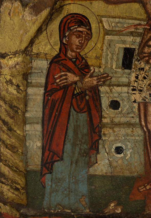 14th century Byzantine or Venetian School. - Image 3 of 11