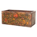 Box made with Pasto Varnish technique. Colombia. 17th - 18th century.