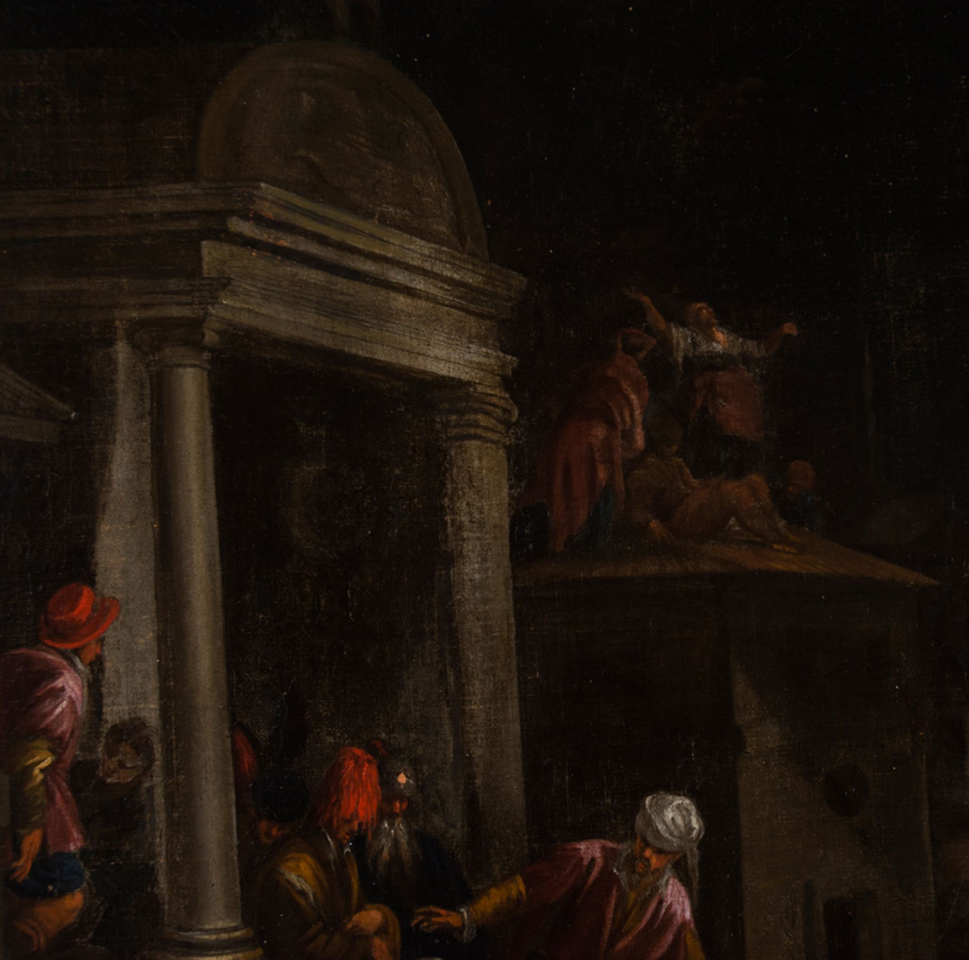 Venetian School.  Italy.  17th century.  Jacopo Bassano Circle. - Image 7 of 8