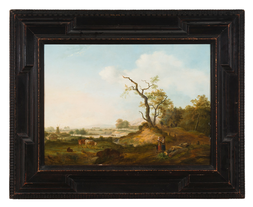 Attributed to Nicolaes Berchem (Haarlem, c. 1621/1622 - Amsterdam, 1683) - Image 2 of 9