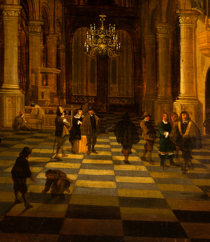 Pieter Neefs (Antwerp, circa 1576 - 1656/1661) - Image 3 of 9