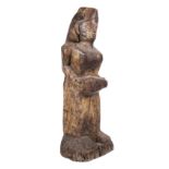 Carved wooden sculpture. Possibly Oceania.