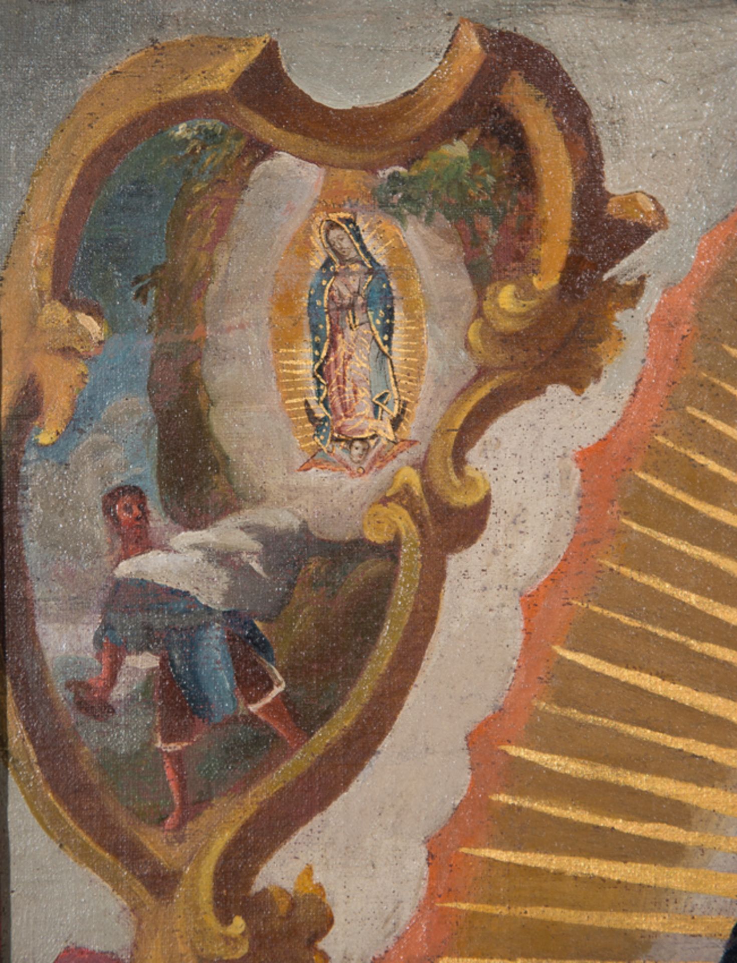 Colonial school. Mexico. XVII Century. - Bild 3 aus 8