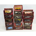 A quantity of Matchbox model cars