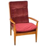 A vintage Cintique armchair