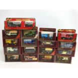 A quantity of Matchbox model cars